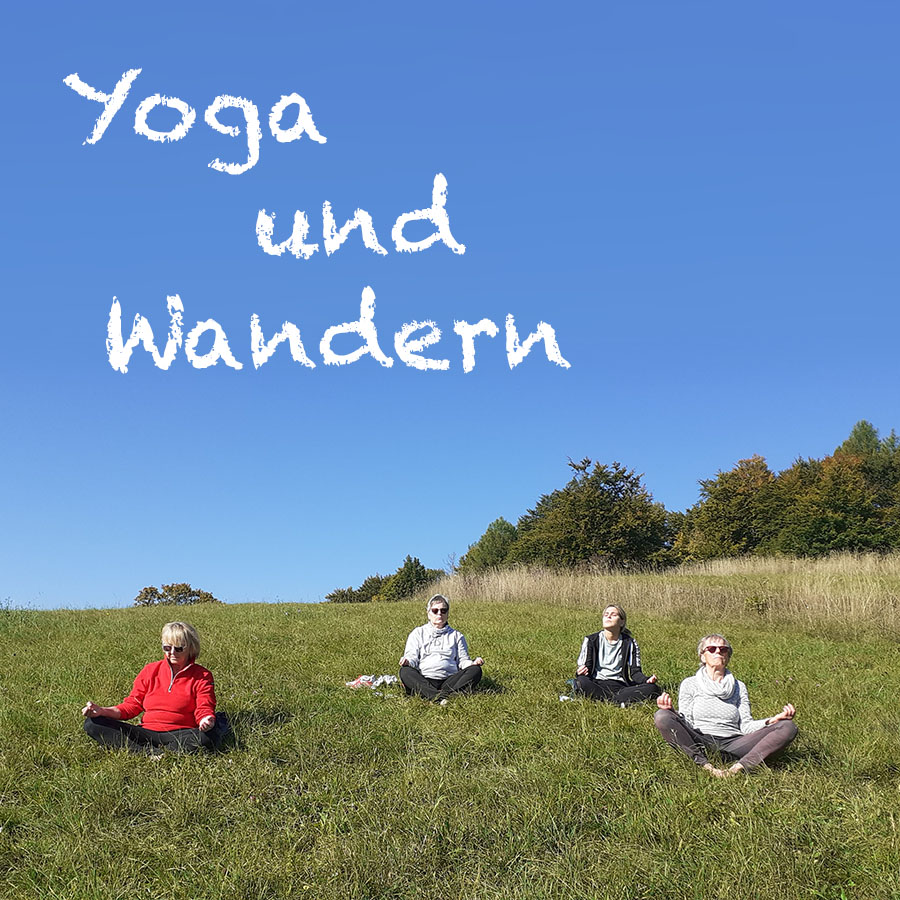 Yoga und Wandern